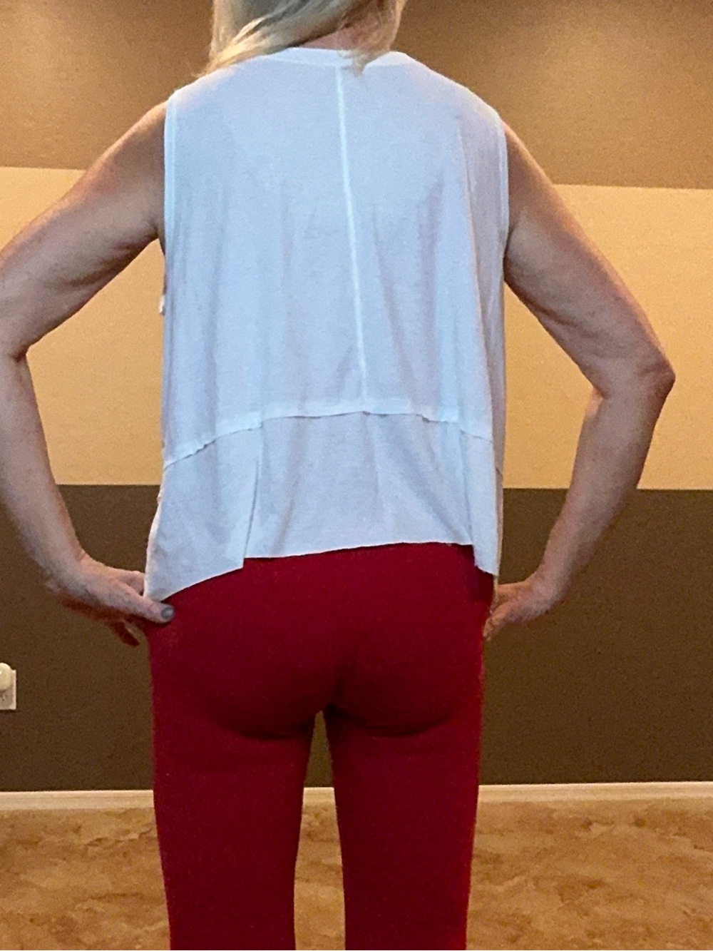 Free People Movement x Pure Barre White Tempo Tank Top Size medium - Picture 13 of 16